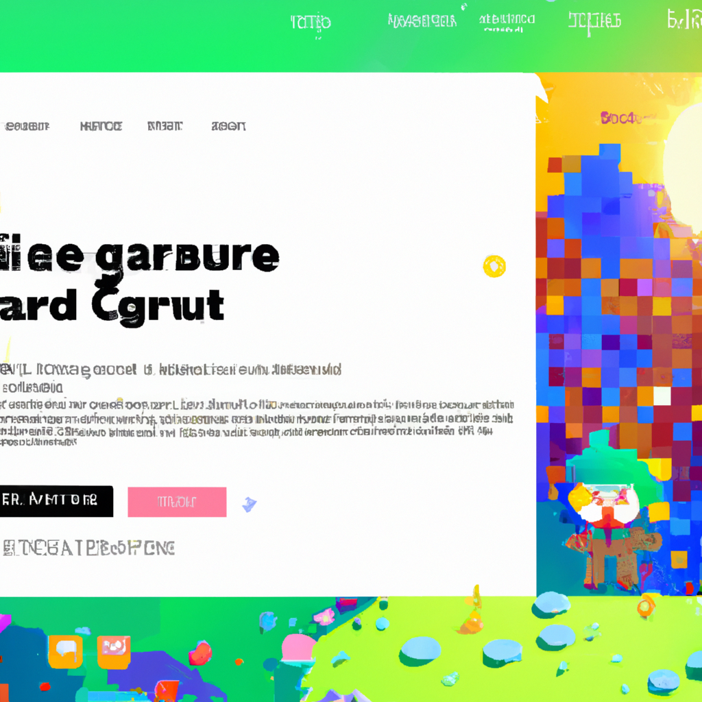 Gallery tile: colorful microgame screenshot